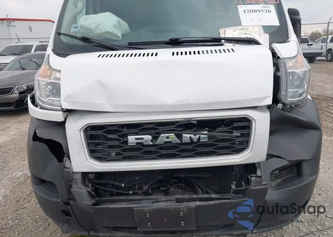 2021 Ram Promaster 1500 High Roof 136 Wb from USA, damaged, VIN 3C6LRVBG8ME512250
